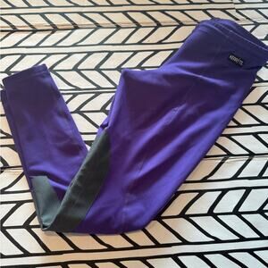 Kerrits purple and black riding pants size small